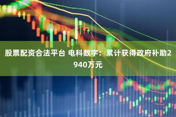 股票配资合法平台 电科数字：累计获得政府补助2940万元